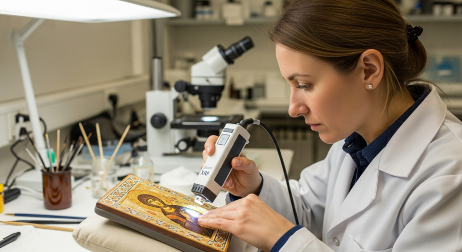 Icons Unveiled: Pigment Analysis of Byzantine Art