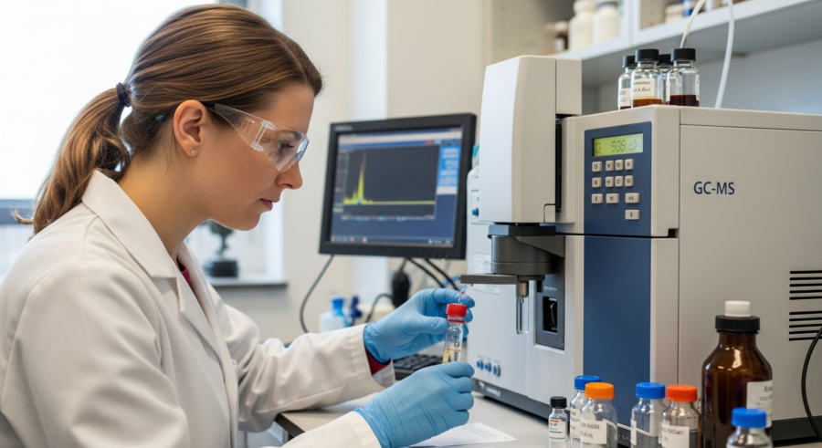 GC-MS: Analyzing Organic Pigments with Gas Chromatography Mass Spectrometry