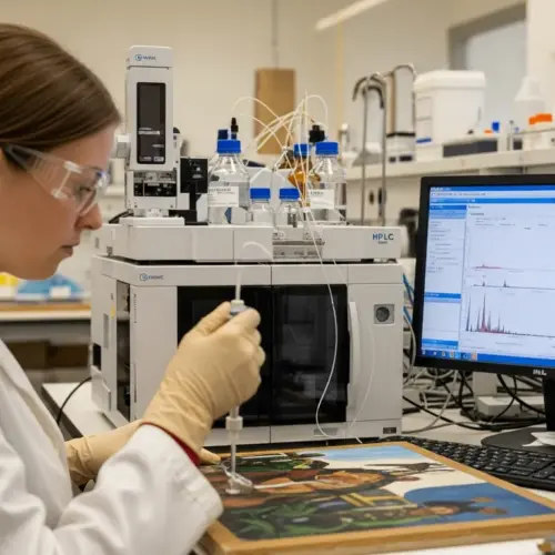 HPLC: Separating and Quantifying Pigments in Paintings