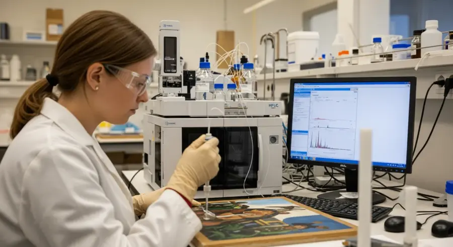 HPLC: Separating and Quantifying Pigments in Paintings