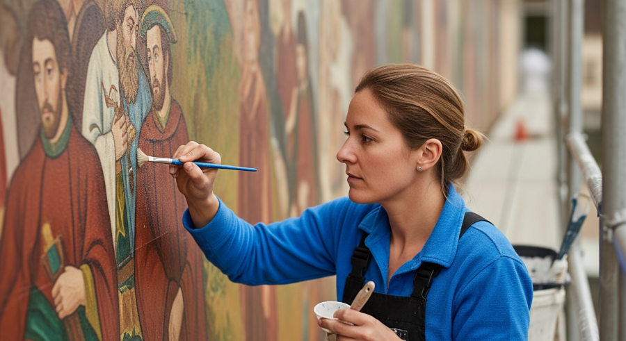 Mural Preservation: A Case Study in Outdoor Pigment Conservation