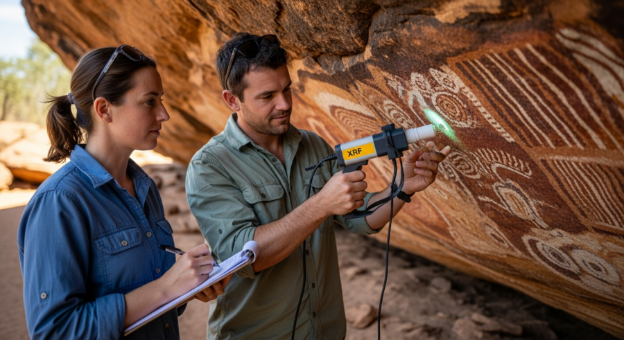 Ancient Art, Modern Science: Pigment Analysis of Australian Rock Art