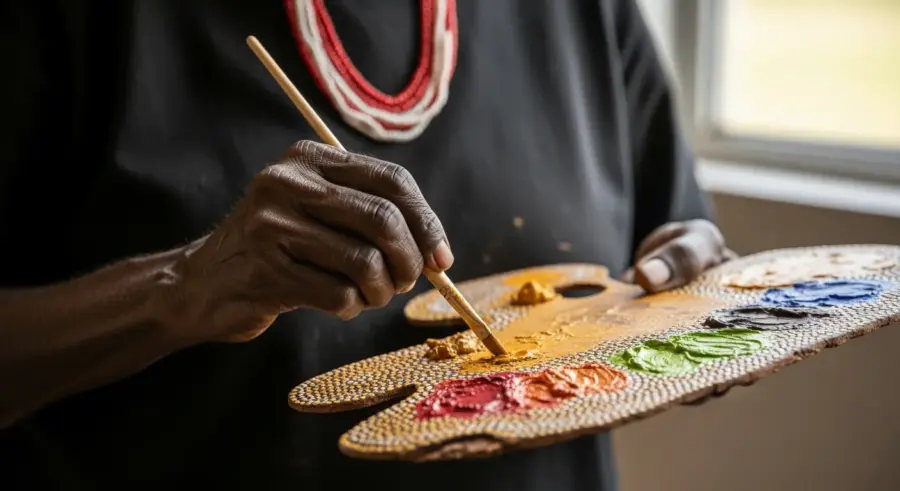 Dot Painting Palette: Pigment Analysis of Indigenous Australian Art