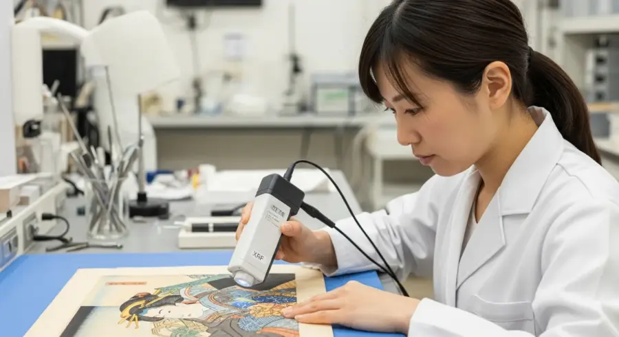 Decoding Ukiyo-e: Pigment Analysis in Japanese Woodblock Prints