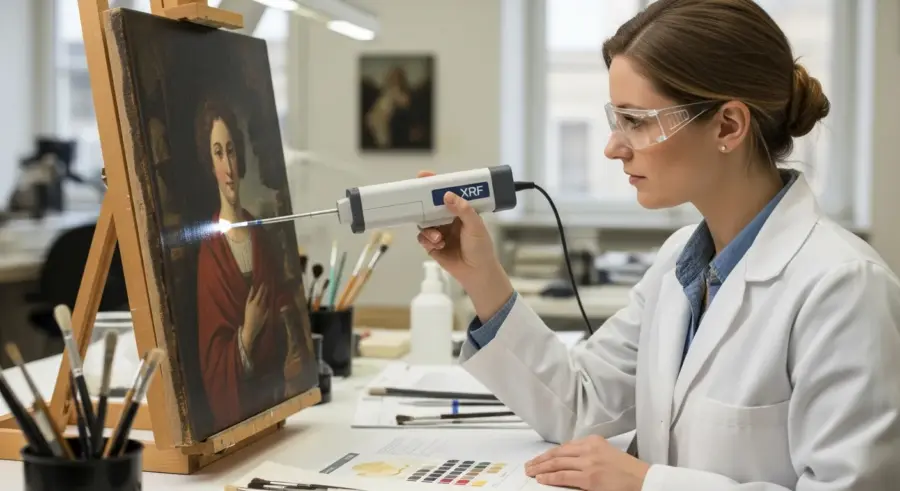 X-ray Fluorescence: A Non-Destructive Pigment Analysis Technique