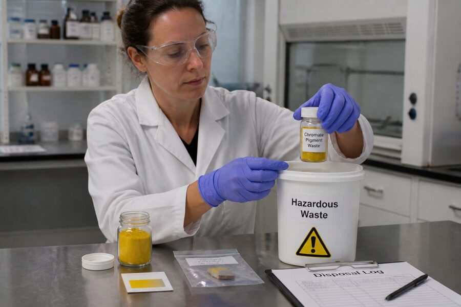 Chromate-Based Pigments: Long-Term Health Effects and Safe Disposal