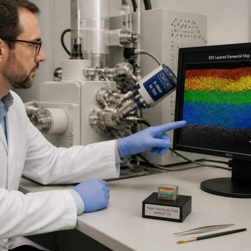 Energy-Dispersive X-ray Spectroscopy for Elemental Pigment Mapping in Conservation