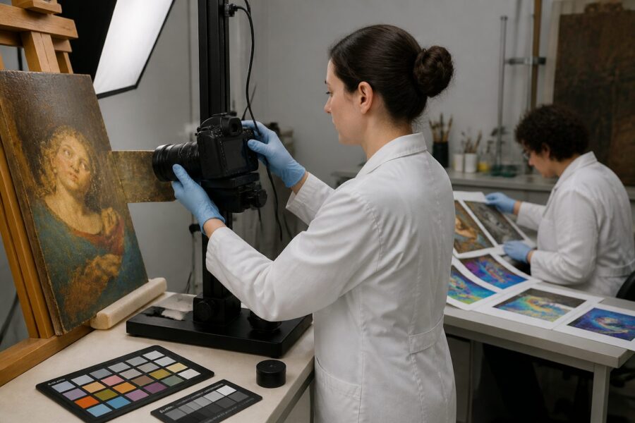 Multispectral Imaging for Pigment Mapping: A Non-Invasive Survey Tool
