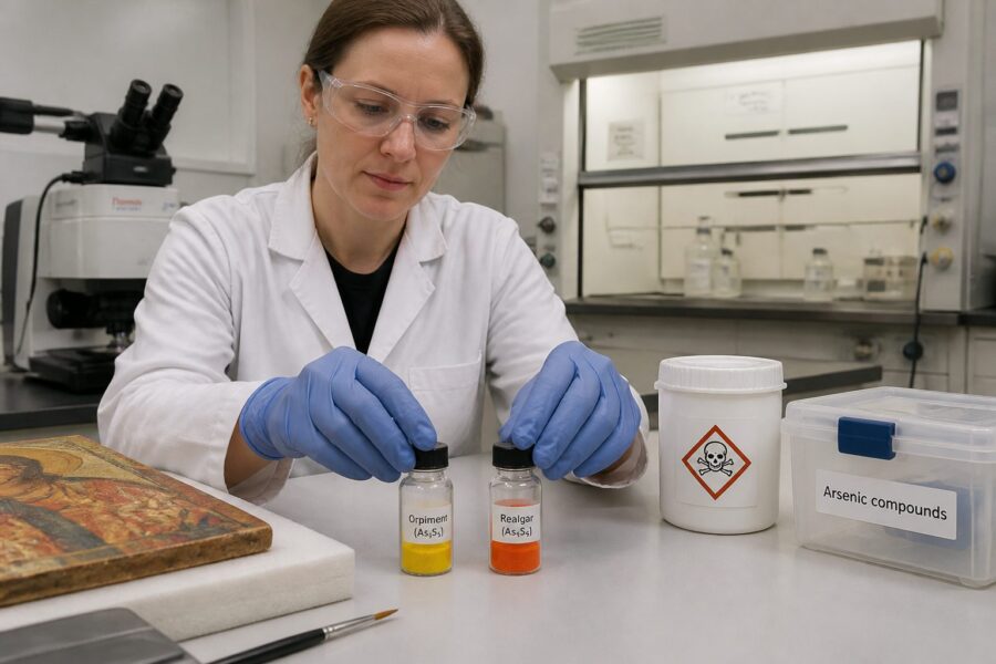Orpiment and Realgar: Arsenic Sulfide Pigments and Their Hazard Profile
