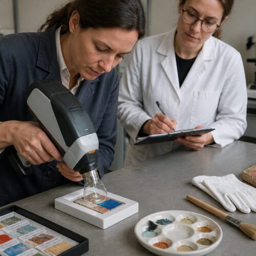 Handheld LIBS for Rapid On-Site Elemental Screening of Heritage Pigments