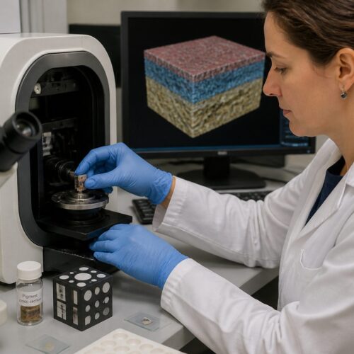 Micro-CT Scanning for Three-Dimensional Analysis of Pigment Layer Microstructure