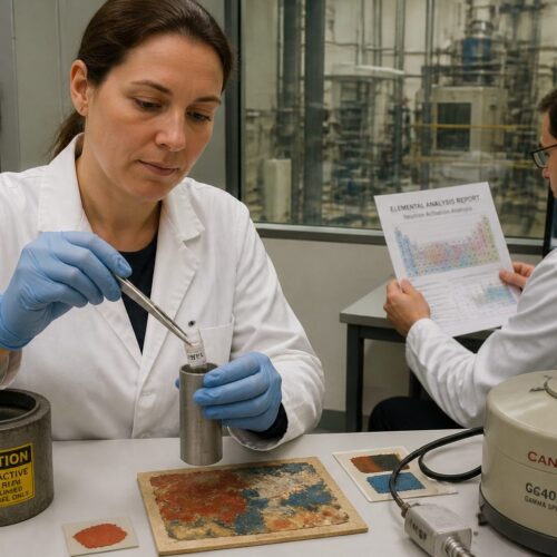 Neutron Activation Analysis for Trace Element Profiling of Historical Pigments