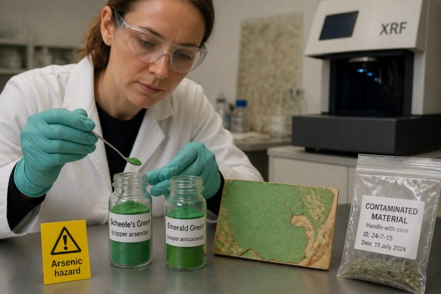 Scheele’s Green and Emerald Green: Copper Arsenite Pigments and Their Toxic Legacy
