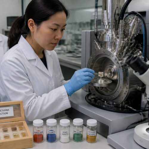 Time-of-Flight Secondary Ion Mass Spectrometry for Organic Pigment Layer Characterization